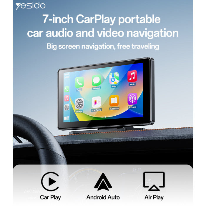 KM17 Car Audio And Video Navigation 7 Inch Carplay