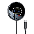 DS28 LED Power Display 15W Wireless Charging Dock