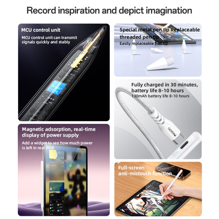Yesido ST17 For IP Tablet Only Active Stylus Pen